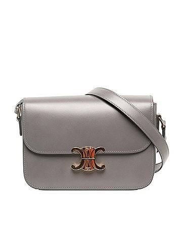 Céline Classique Shiny Calfskin Triomphe Crossbody (view 1)