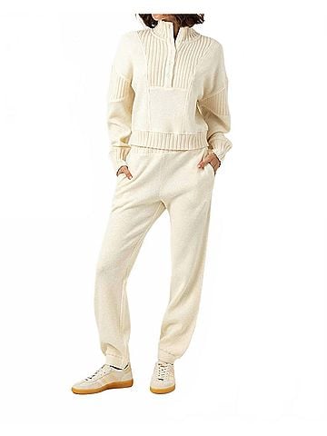 Sundays Piper Jogger in Winter White (view 2)