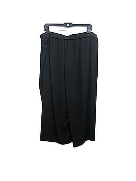 Eileen Fisher Silk Faux-Wrap Casual Pants (view 2)