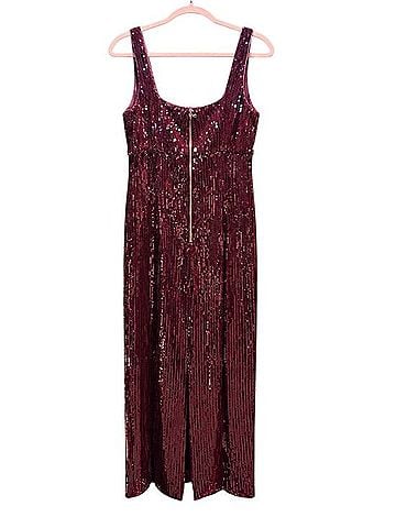 Pilcro Sequin Slim Midi Dress Cocktail Dress (view 2)