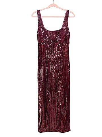 Pilcro Sequin Slim Midi Dress Cocktail Dress (view 1)