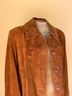 Cherokee 100% Suede Brown Orange Jacket Size XL - photo 5