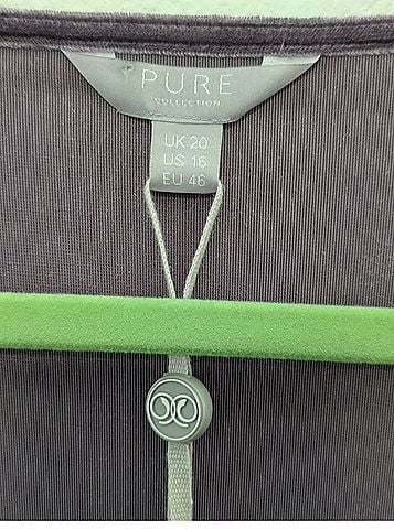 Pure Collection Velour Wrap Top Long Sleeve Blouse (view 2)