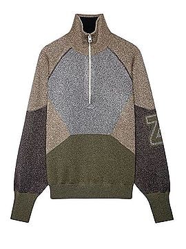 Zadig & Voltaire Ross Lurex Pullover Sweater (view 1)