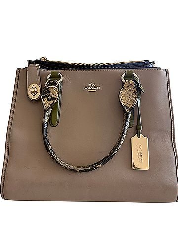 Coach Crosby Colorblock Leather Tote (view 1)