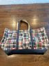 L.L.Bean 100% Canvas Plaid Multi Color Tote One size - photo 3
