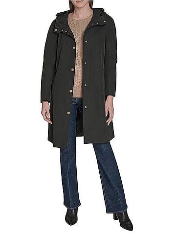 Tommy Hilfiger Hooded Walker Coat Coat (view 1)