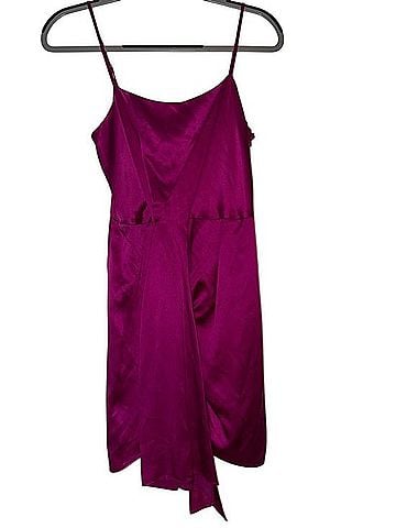 fleur du mal Brushed Silk Mini Dress Cocktail Dress (view 2)