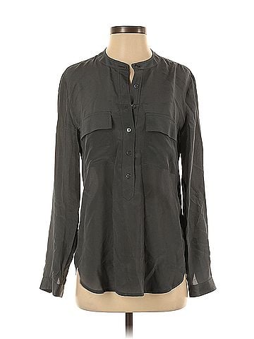 Banana Republic Banana Republic Long Sleeve Silk Top (view 1)