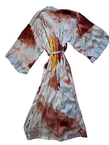 Soma Sensual Silk Kimono Robe Kimono (view 2)