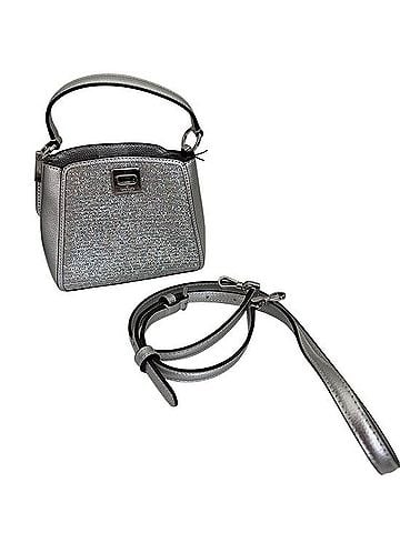 Kate Spade New York Silver Glitter Mini Top-Handle Bag Crossbody Bag (view 1)