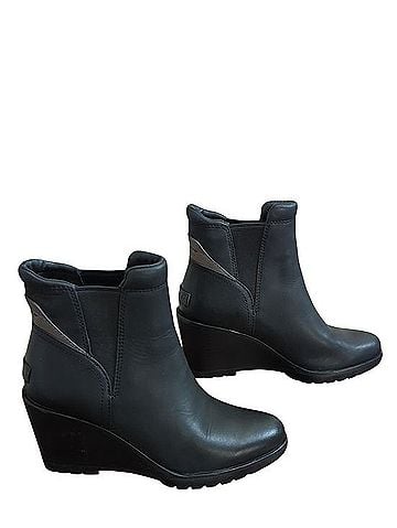 Sorel After Hours Chelsea Wedge Bootie Ankle Boots (view 1)