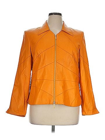 Juliana Collezione Juliana Collezione Leather Jacket (view 1)