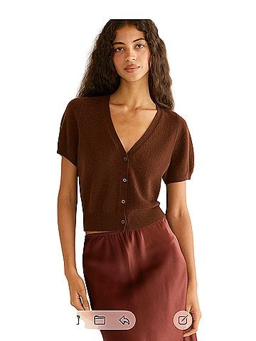 DÔEN Cashmere Cardigan (view 1)