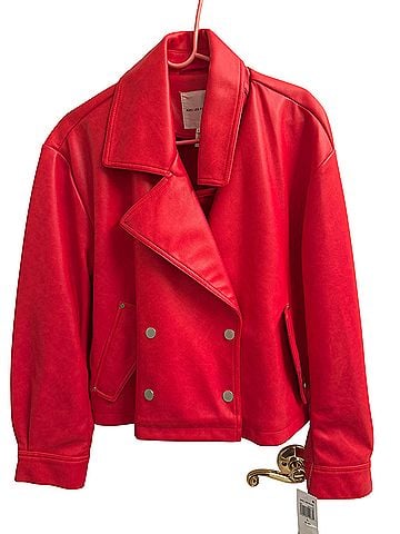 Avec Les Filles Faux Leather Jacket (view 1)