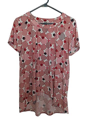 Anne Klein Short Sleeve Blouse (view 1)