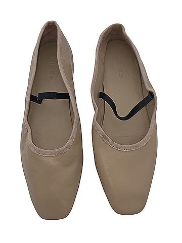 Vince. Vivian Nappa Leather Flats (view 1)