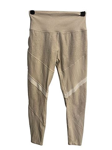 Alo Yoga High-Waist Colorblock Chevron Panel Leggings Leggings (view 1)