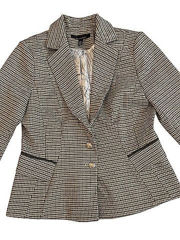 White House Black Market Houndstooth Blazer Blazer (view 2)