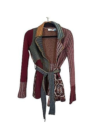 Anthropologie Sparrow Patchwork Wrap Cardigan Cardigan (view 1)