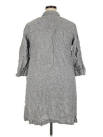J.Jill J.Jill 3/4 Sleeve Button Down Shirt (view 2)