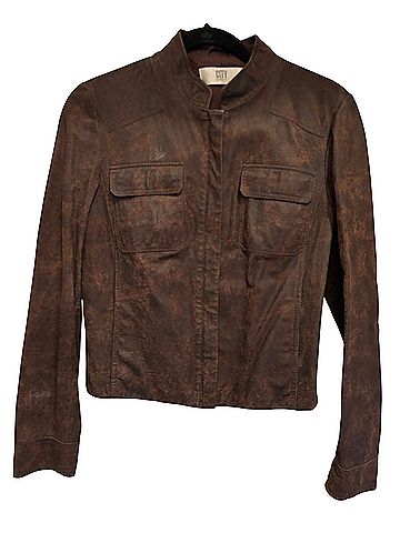 City DKNY Leather Jacket (view 1)