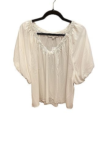 Ann Taylor LOFT Short Sleeve Blouse (view 1)