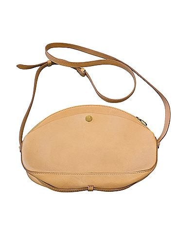 Madewell l Half Moon Sling Dakota Leather Crossbody Bag (view 1)
