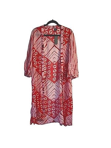 Anthropologie Lia Shibori Kimono Shrug (view 1)