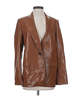 Zara Faux Leather Jacket (view 1)