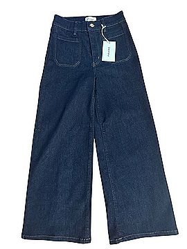 FRAME Denim Le Pixie Slim Palazzo Jeans (view 1)