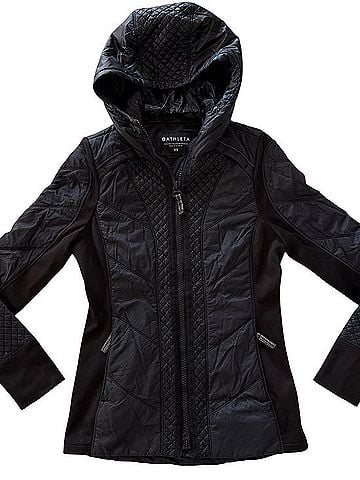 Athleta Quilted Hooded Puffer Jacket Jacket (view 1)