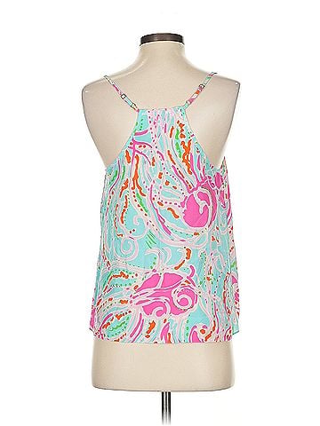 Lilly Pulitzer Lilly Pulitzer Sleeveless Silk Top (view 2)