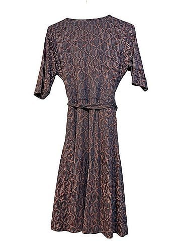 Toad & Co Cue Wrap Cafe Dress Casual Dress (view 2)