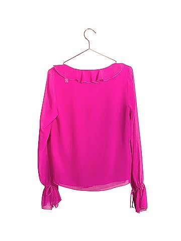 Show Me Your Mumu Adela Ruffle Long Sleeve Blouse (view 2)