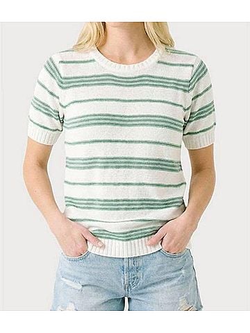 Staccato Jade Top in Green (view 2)