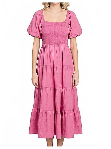 Staccato Marable Dress in Pink (view 2)