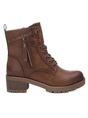 XTI Women's Casual Ankle Booties in Brown (view 1)