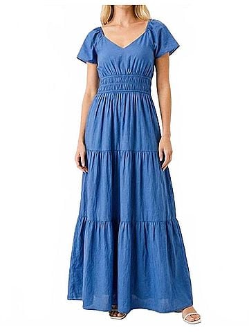 Staccato Lakelyn Dress in Blue (view 2)