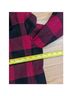 Talbots 100% Wool 100% Polyester Plaid Red Black Jacket Size 4 - photo 8