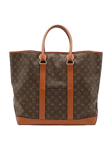 Louis Vuitton LOUIS VUITTON Louis Vuitton Monogram Sac Weekend GM Tote Bag Large M42420 (view 1)