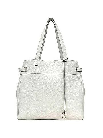 Loewe Loewe Tote Bag 060404 LOEWE Leather White Women's (view 1)