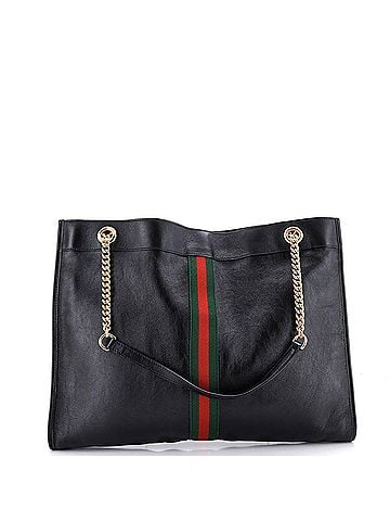Gucci Rajah Chain Tote Leather Large (view 2)