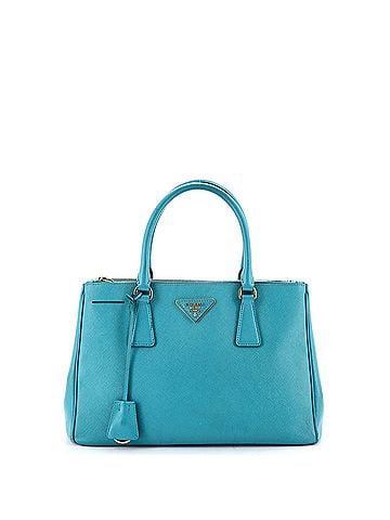Prada Double Zip Lux Tote Saffiano Leather Medium (view 1)