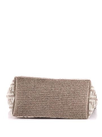 Fendi Shopper Tote Zucca Crochet Cashmere Large (view 2)