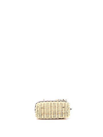 Christian Dior Lady Dior Bag Wicker and Oblique Canvas Mini (view 2)
