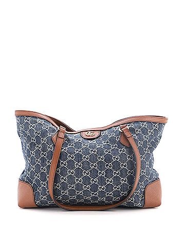 Gucci Ophidia Shopping Tote GG Denim Medium (view 1)