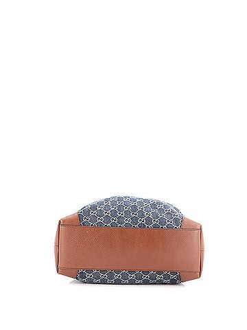 Gucci Ophidia Shopping Tote GG Denim Medium (view 2)