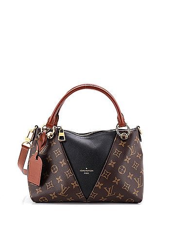 Louis Vuitton V Tote Monogram Canvas and Leather BB (view 1)