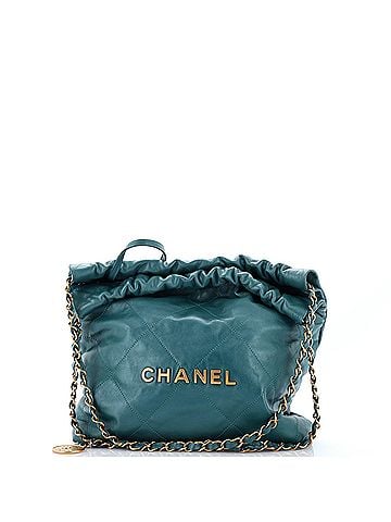 Chanel 22 Chain Hobo Quilted Calfskin Small (view 1)